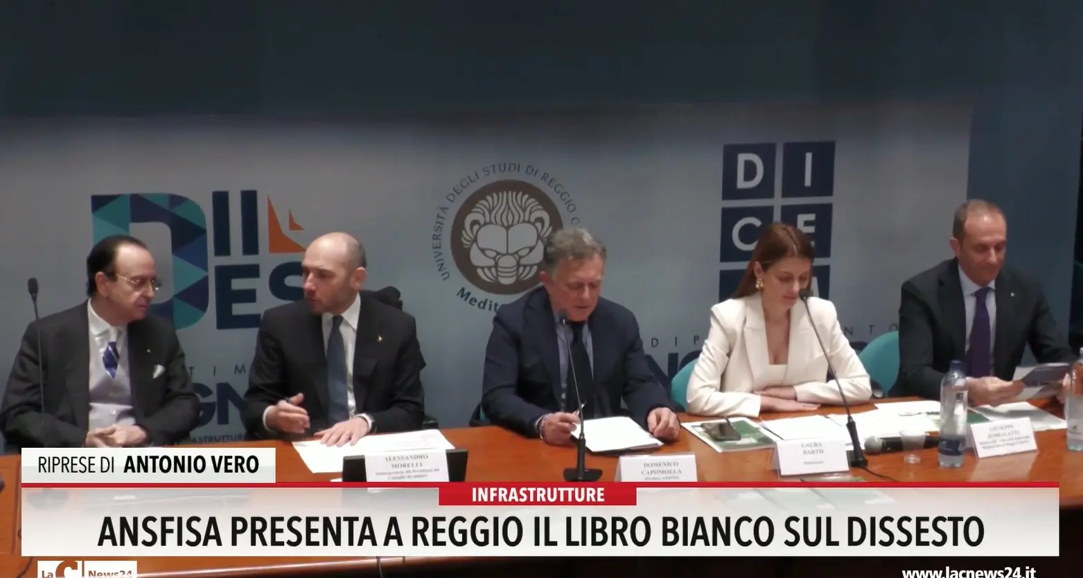 Ansfisa presenta a Reggio il libro bianco sul dissesto