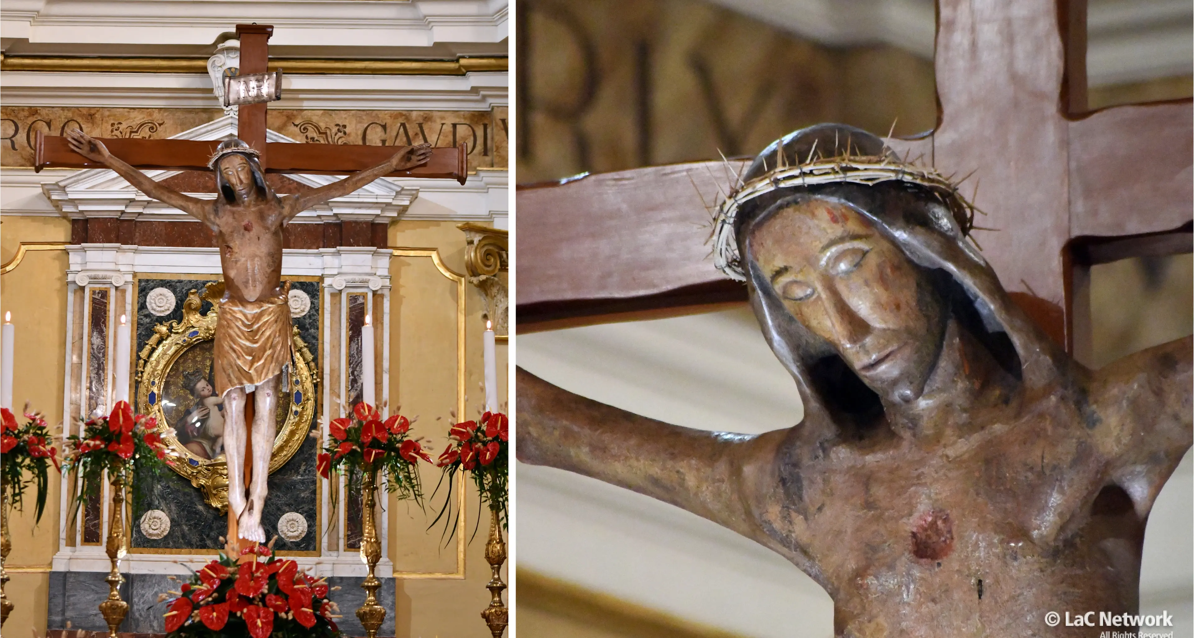 <p>Il Crocifisso di Cassano, tra storia e fede: il mistero dell’opera “nata dal cuore”</p>