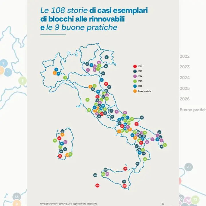 Legambiente lancia l’allarme: rinnovabili bloccate, 1.234 progetti ancora in attesa di Via\n