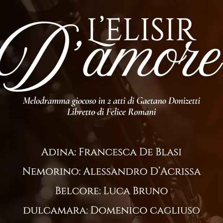 Morano Calabro, “L’Elisir d’amore” al Teatro Troisi: opera in scena l’8 marzo\n