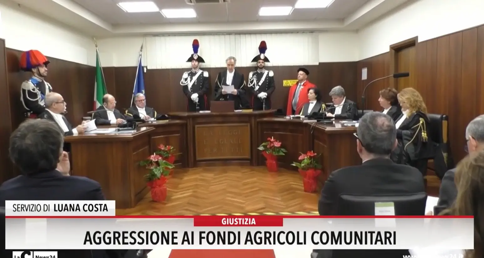 Aggressione ai fondi agricoli comunitari