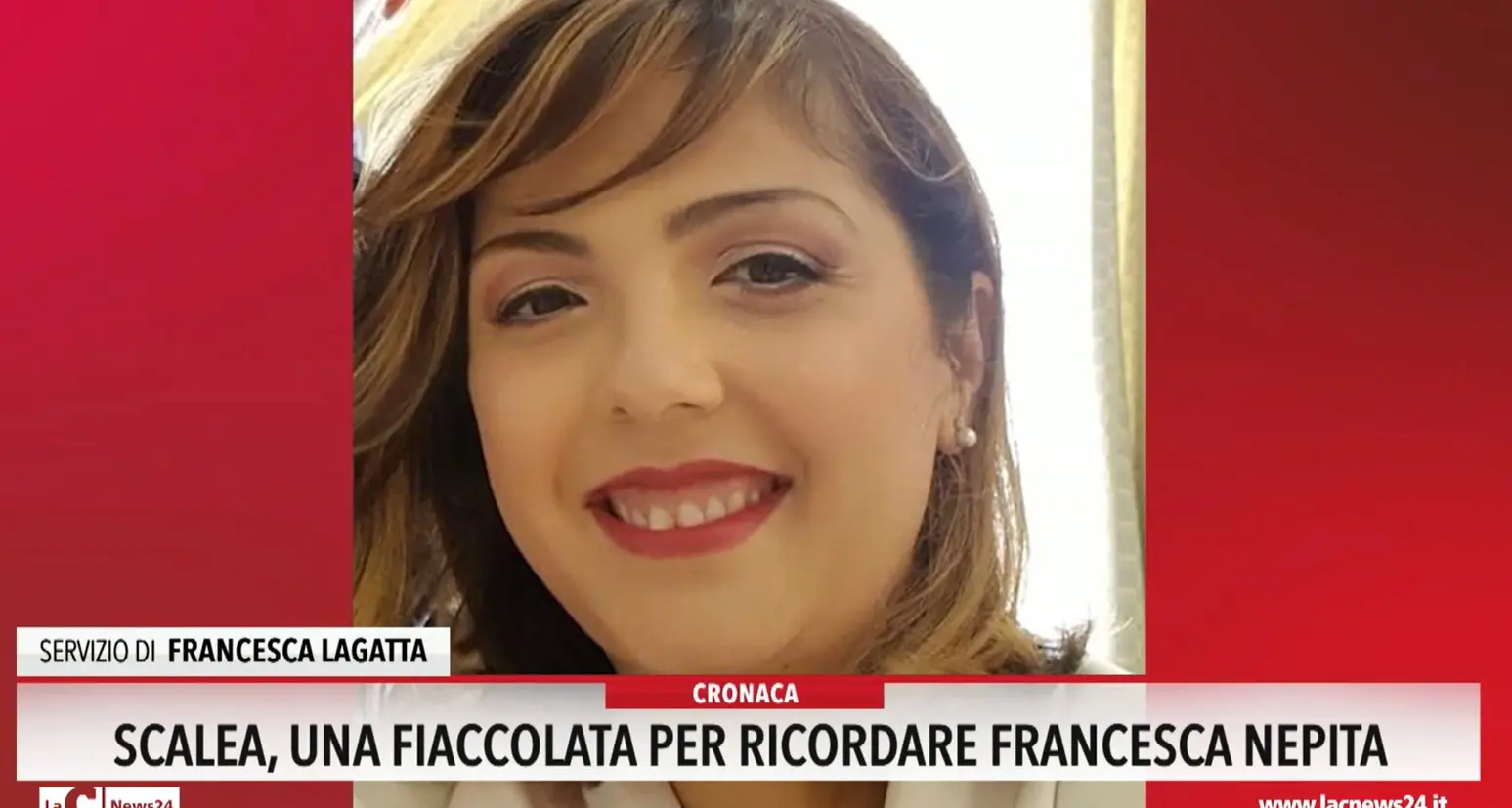 Scalea, una fiaccolata per ricordare Francesca Nepita