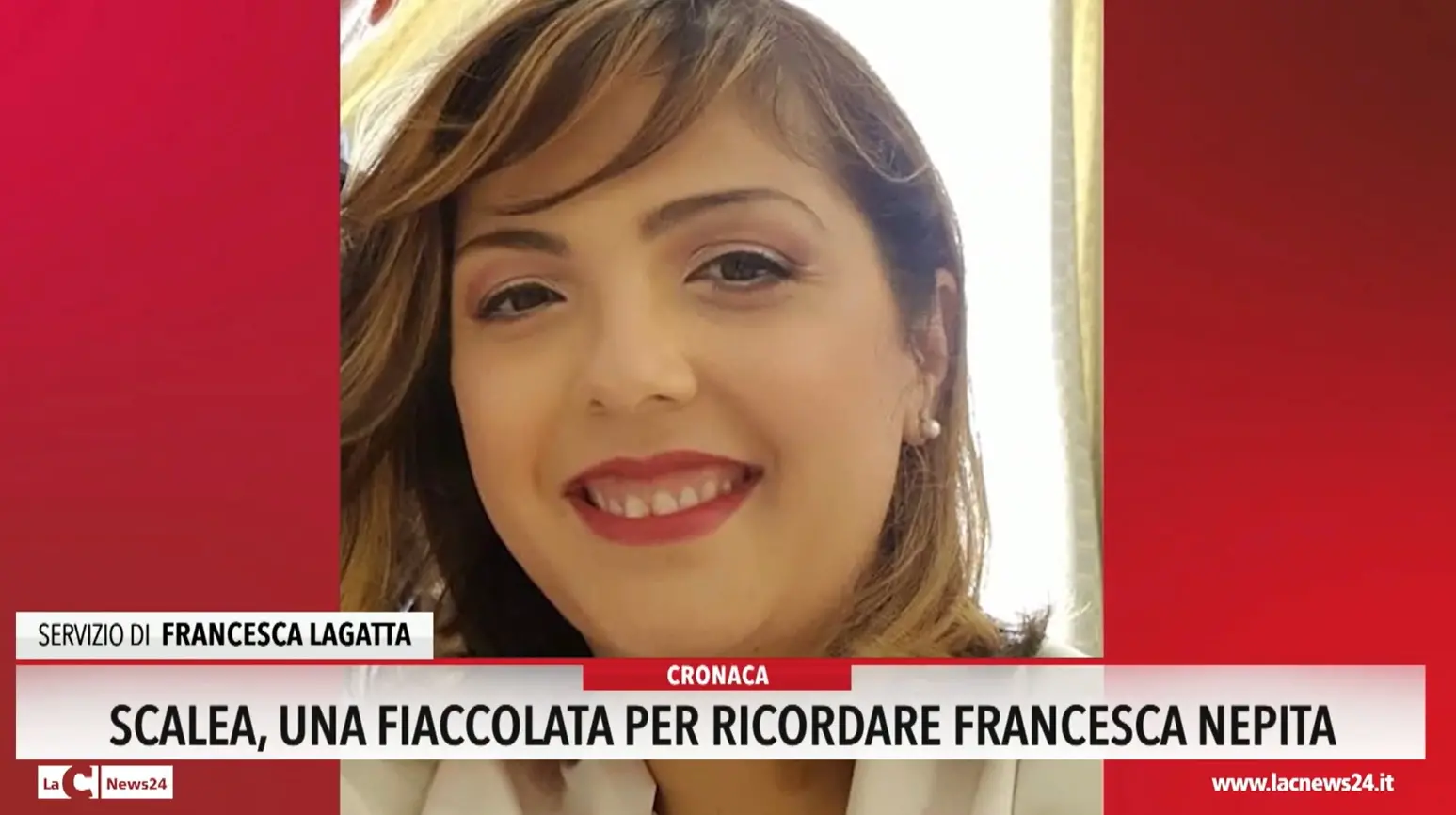 Scalea, una fiaccolata per ricordare Francesca Nepita