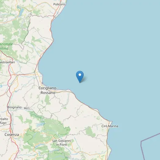 <p>Terremoto lungo la costa ionica cosentina: l’Ingv registra una magnitudo di 3.9</p><p> </p>