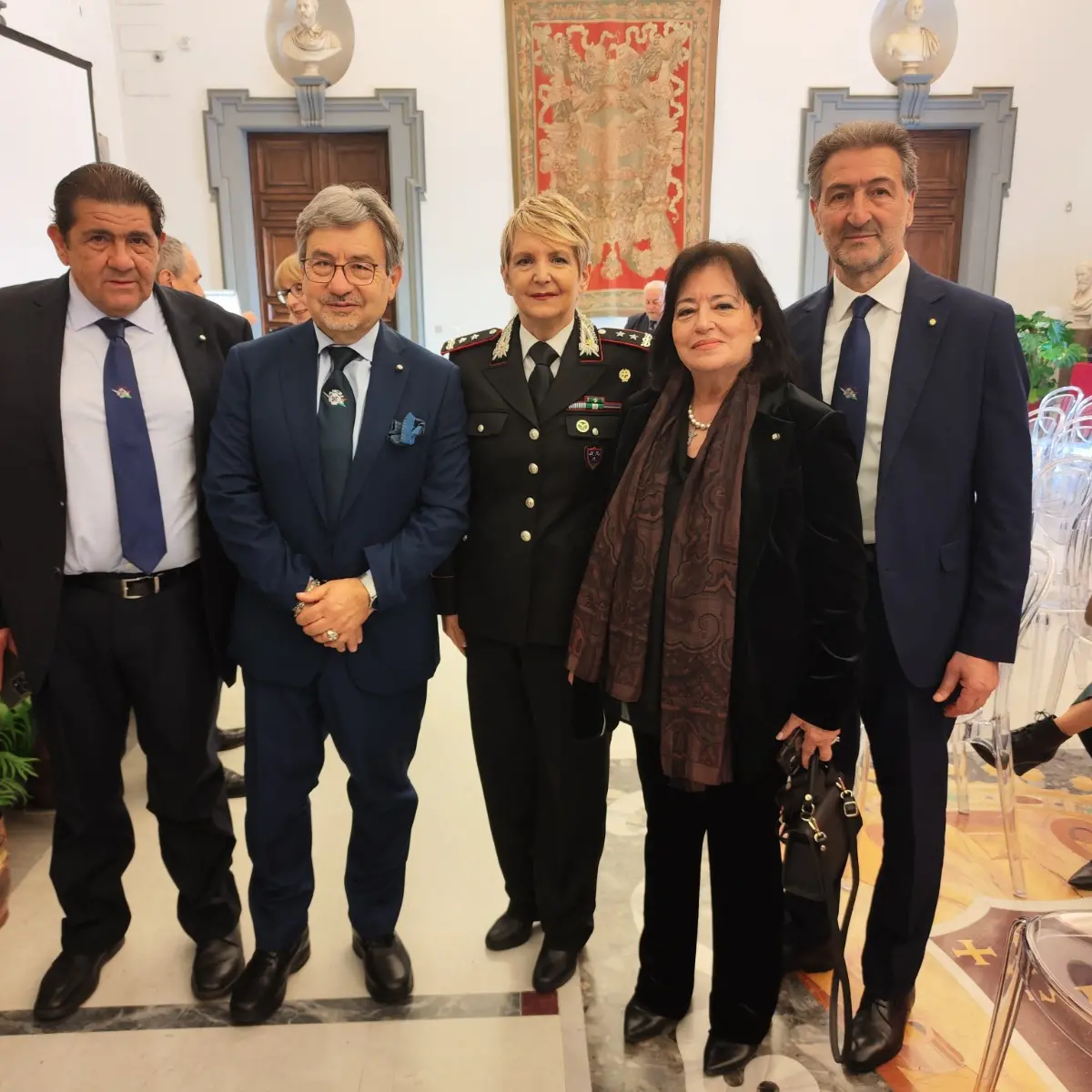 ANCRI Cosenza all’Altare della Patria per i 75 anni\n\ndell’Ordine al Merito della Repubblica\n