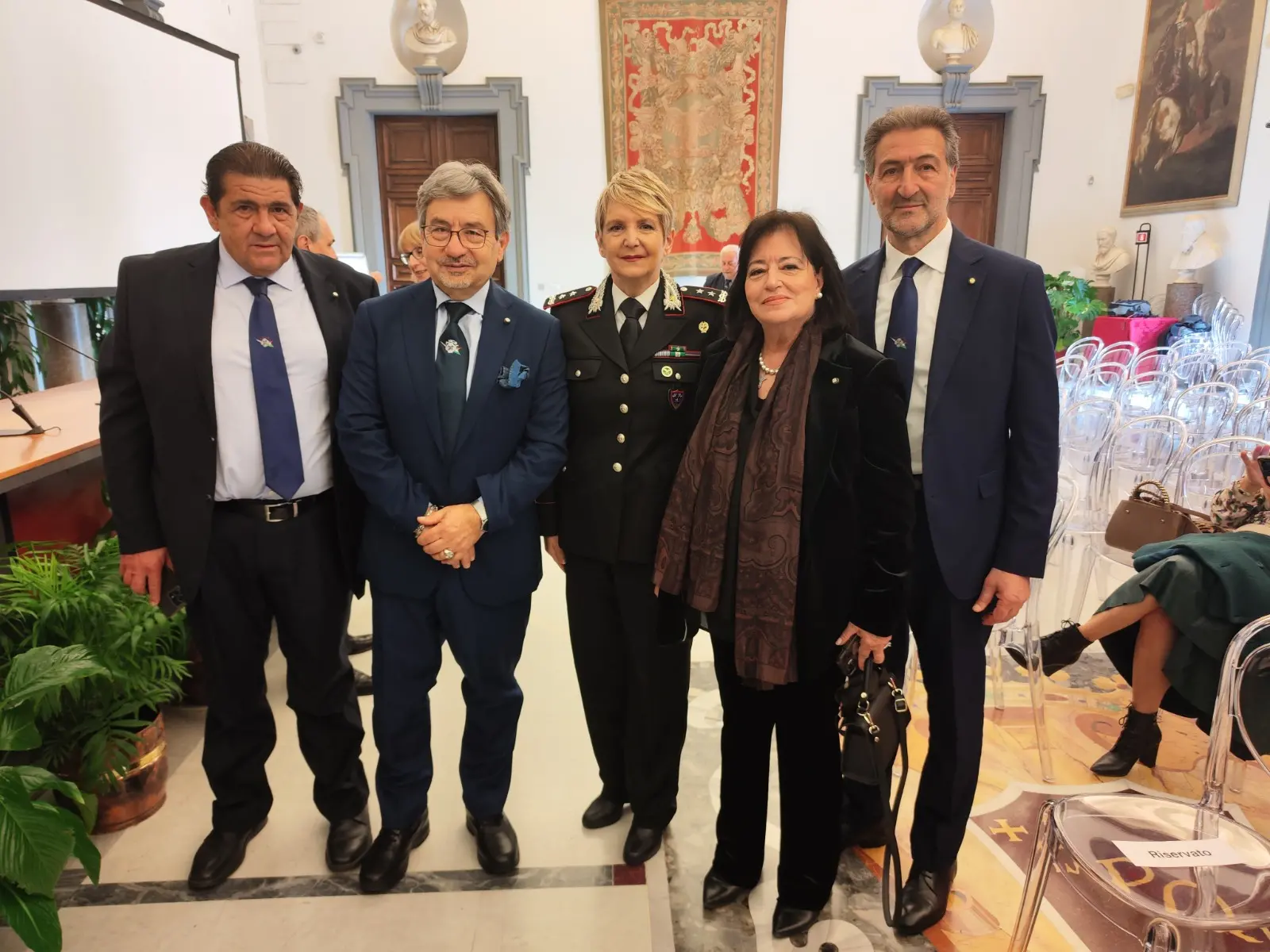 ANCRI Cosenza all’Altare della Patria per i 75 anni\n\ndell’Ordine al Merito della Repubblica\n