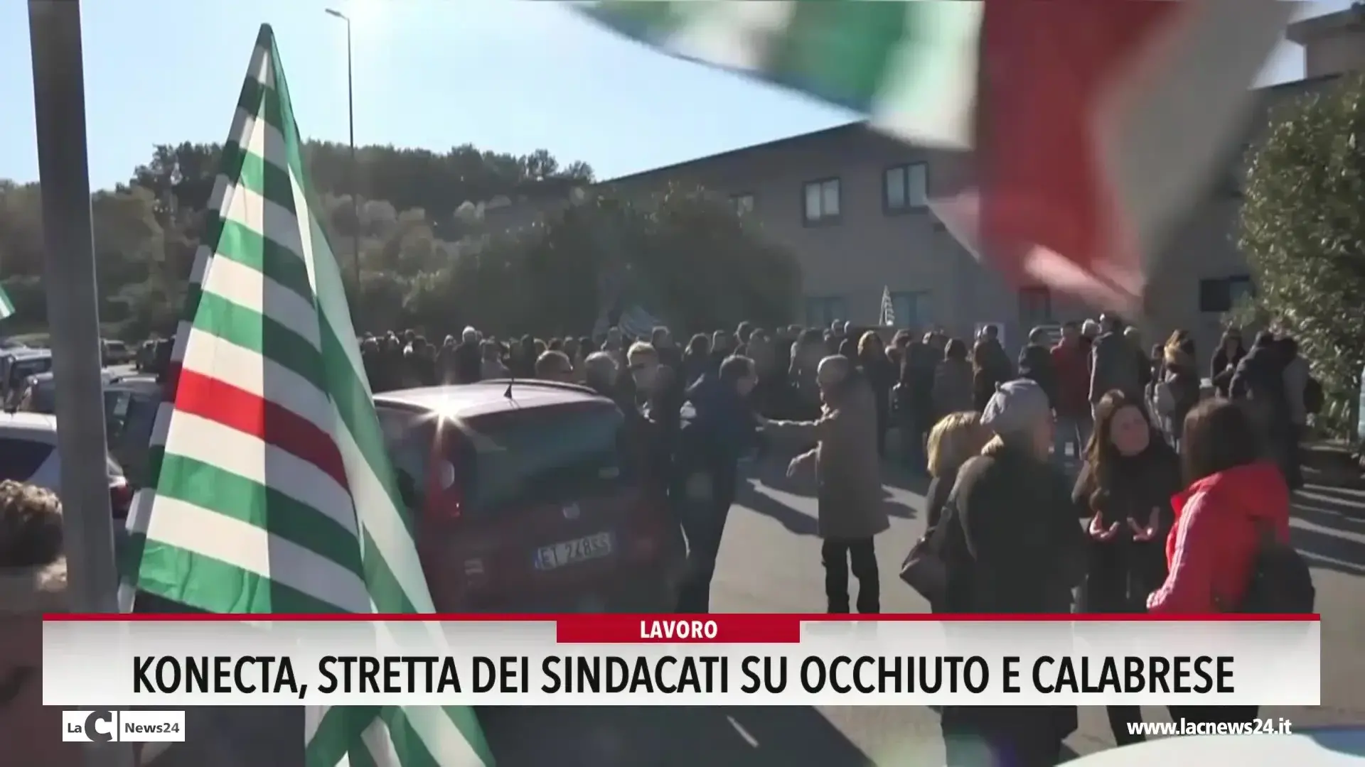 Konecta stretta dei sindacati su Occhiuto e Calabrese