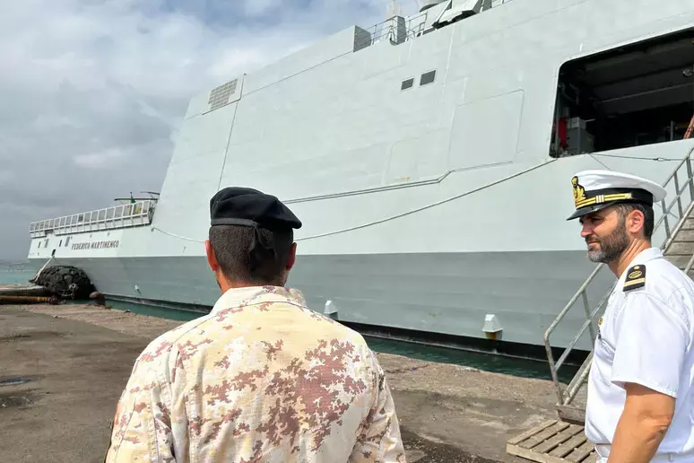 Oltre 160 militari italiani sulla fregata missilistica in difesa di Cipro\n