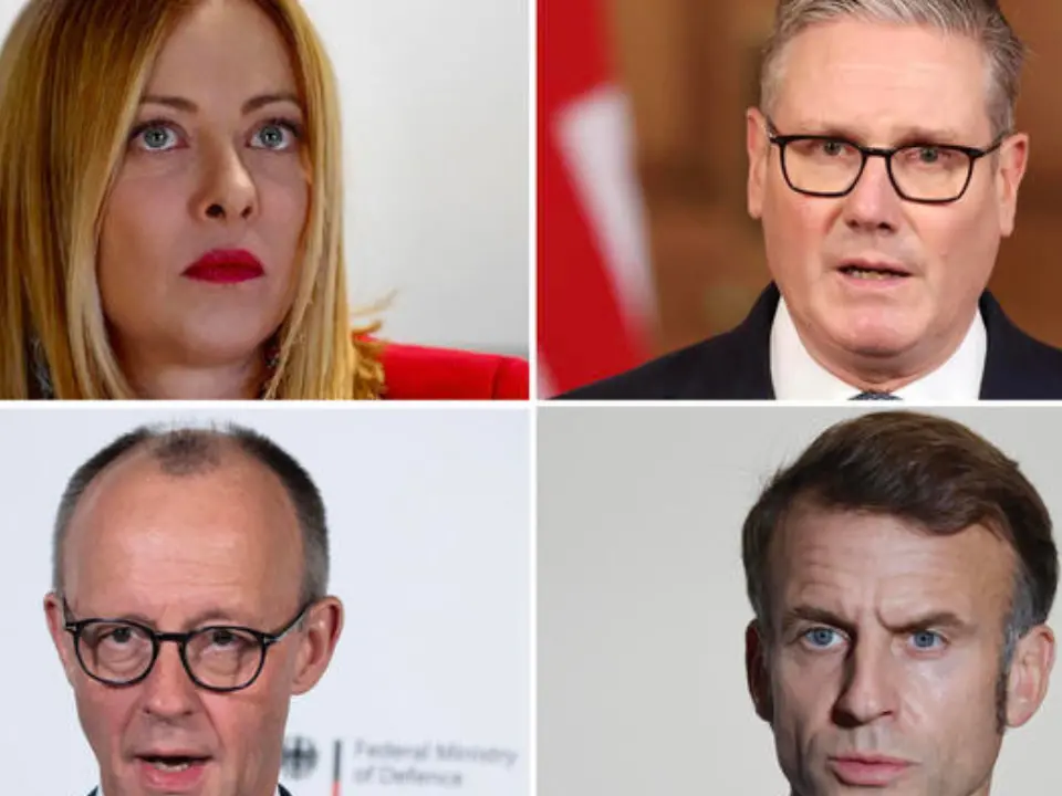 Meloni sente Erdogan, poi call con Macron-Merz-Starmer: lavorare per «la diplomazia e il coordinamento militare»