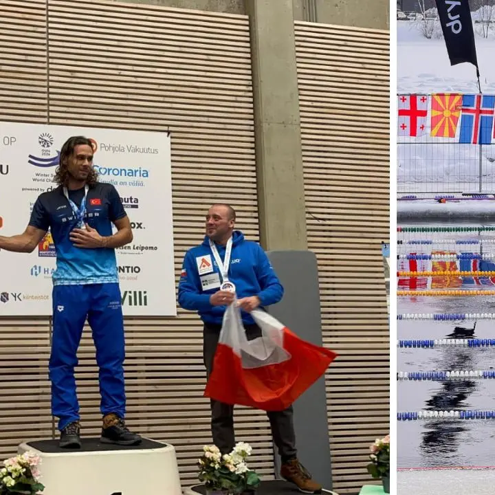Il calabrese Egor Tropeano trionfa ai Mondiali di Nuoto invernale: tripletta nella rana nelle acque gelide della Finlandia\n