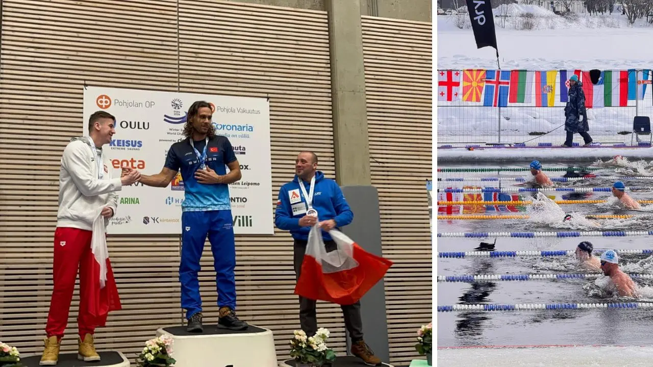 Il calabrese Egor Tropeano trionfa ai Mondiali di Nuoto invernale: tripletta nella rana nelle acque gelide della Finlandia\n