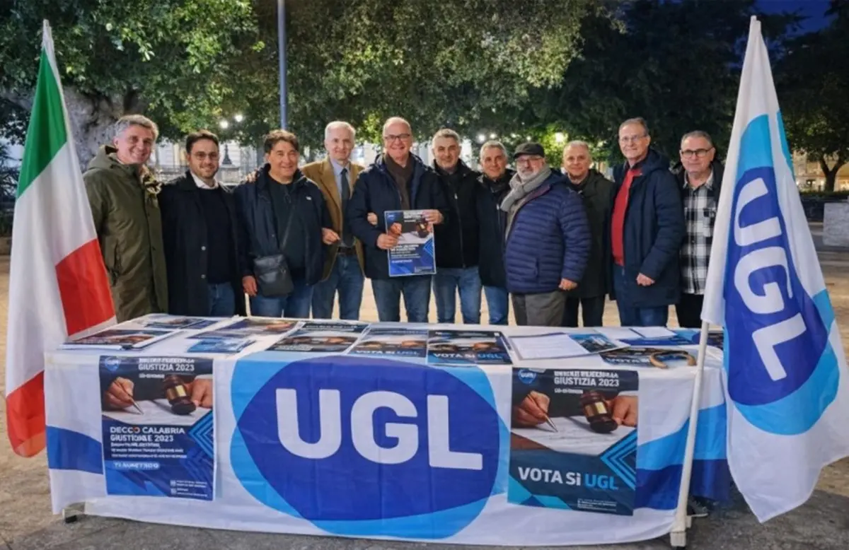 Referendum\u00A022 e 23 marzo, a Reggio il presidio informativo dell’Ugl\n