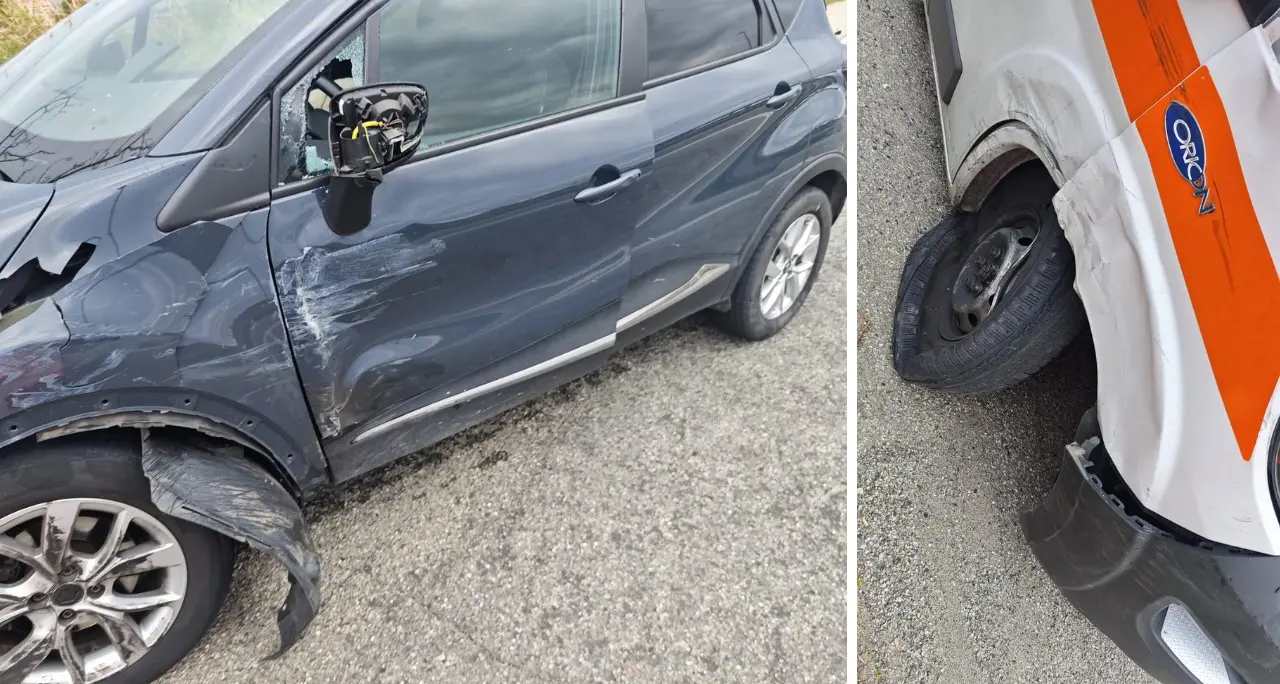 Vibo\u00A0incidente sulla Statale 606,\u00A0scontro\u00A0tra un’auto e un’ambulanza: due feriti\n