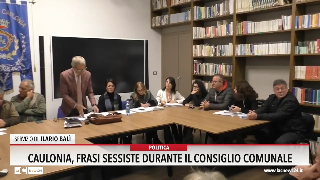 Caulonia, frasi sessiste durante il consiglio comunale