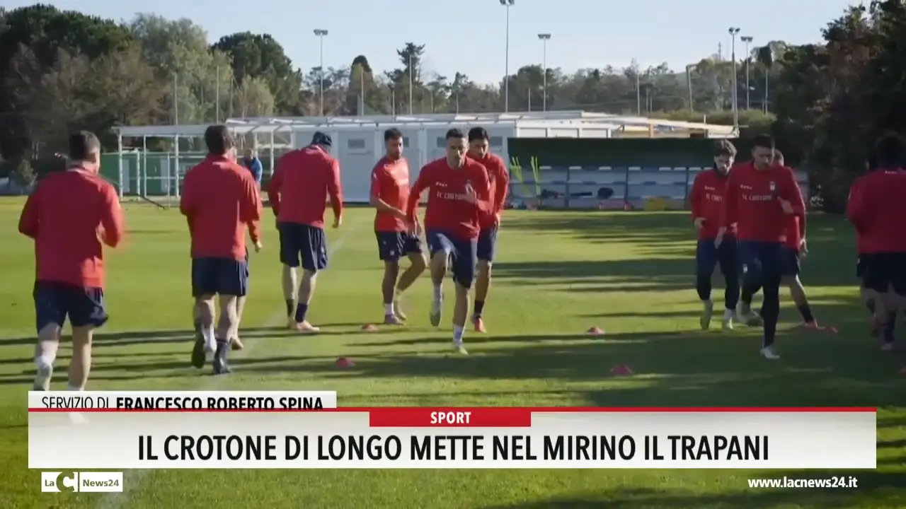 Il Crotone di Longo mette nel mirino il Trapani