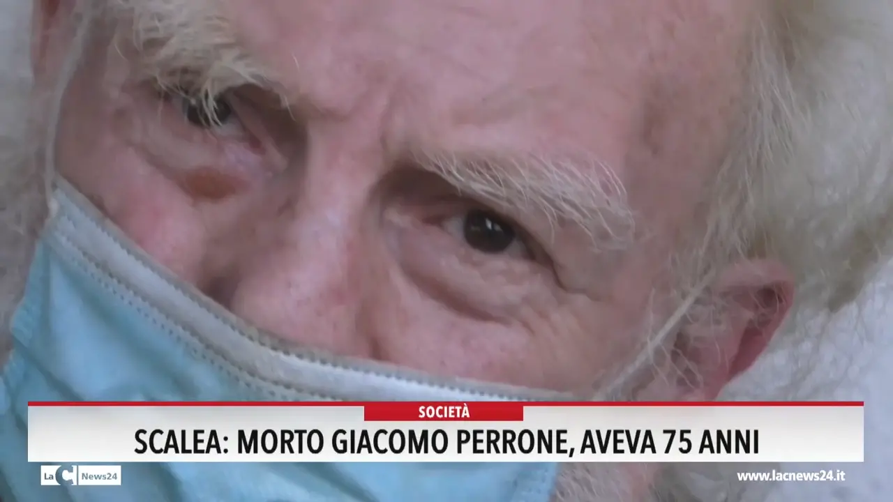 Scalea, morto Giacomo Perrone: aveva 75 anni