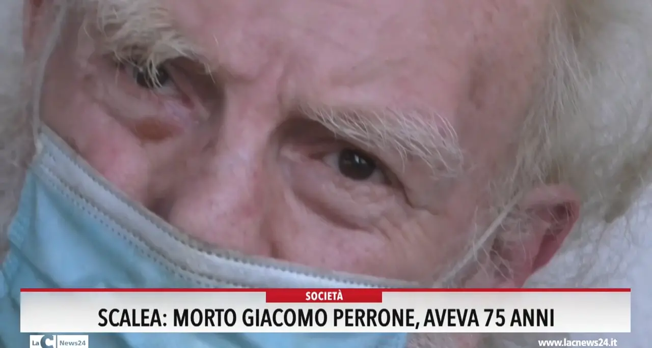 Scalea, morto Giacomo Perrone: aveva 75 anni