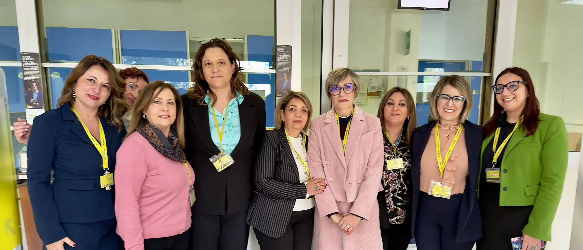 A Crotone l’ufficio postale più “rosa” della Calabria: tutte le dipendenti (nove) sono donne\n