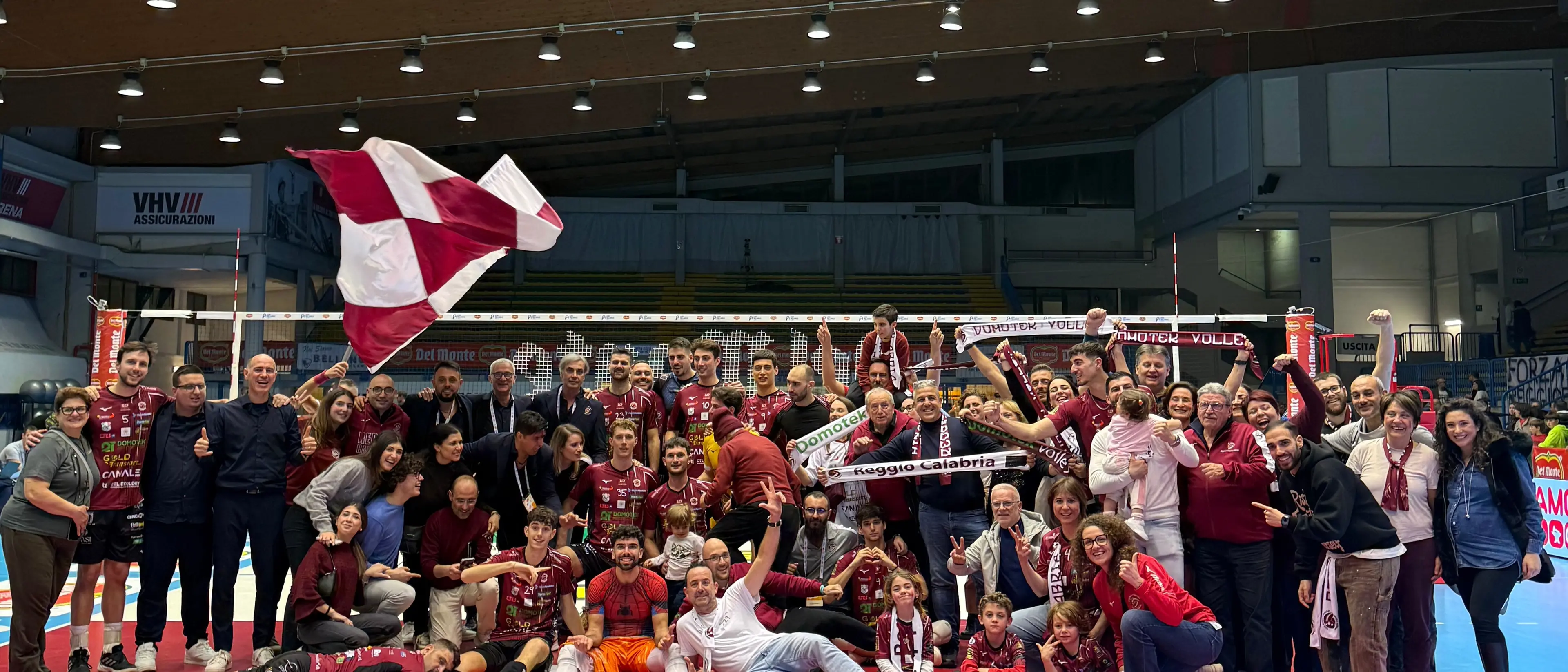 Domotek da impresa a Belluno: rimonta, cuore e spettacolo portano Reggio alla finale della Coppa Italia del Monte