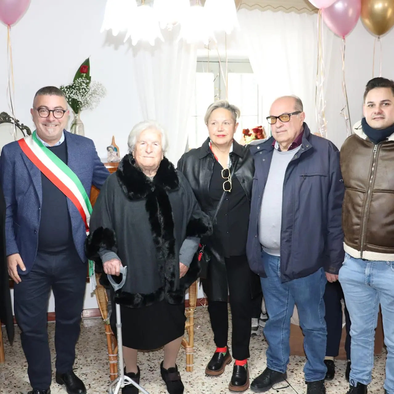 San Lorenzo, Lanzina in festa per i 100 anni di nonna Antonia\n