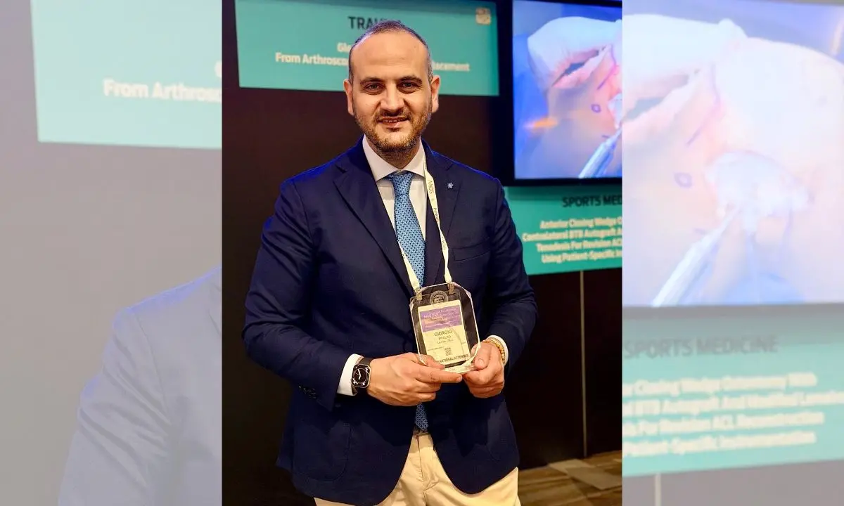 Ortopedico cosentino premiato negli Usa: Giorgio Ippolito vince all’AAOS di New Orleans\n