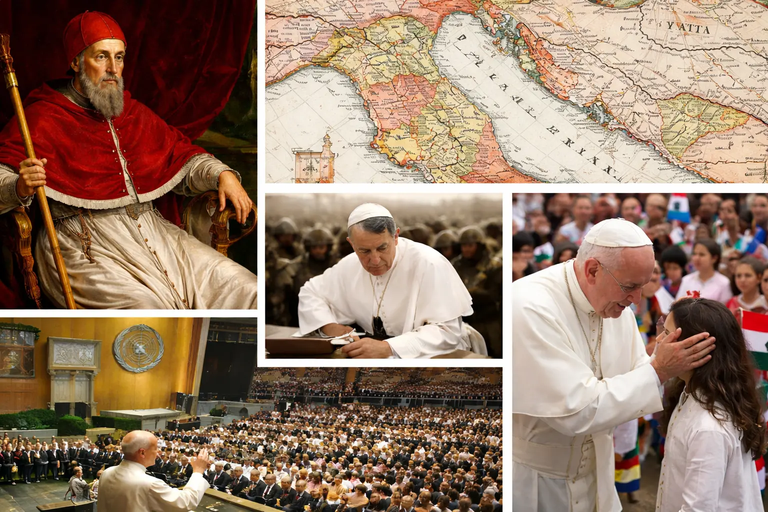 Dalle guerre dei papi al grido di pace: la lunga conversione della Chiesa\n