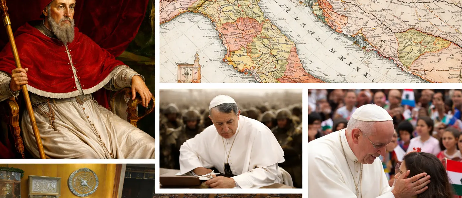 Dalle guerre dei papi al grido di pace: la lunga conversione della Chiesa\n