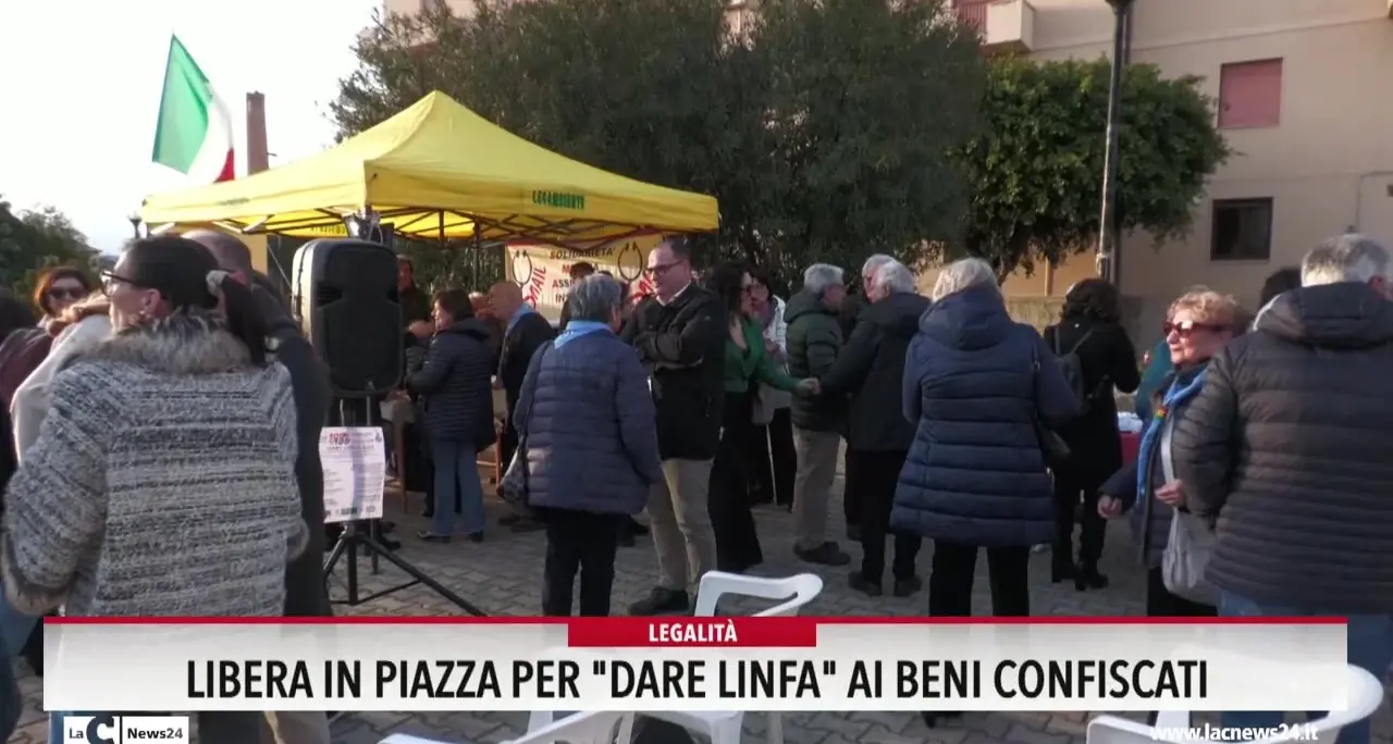 Libera in piazza per dare linfa ai beni confiscati