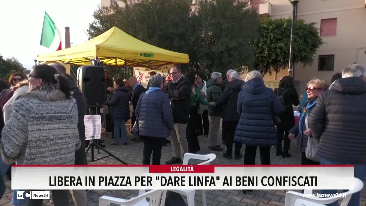 Libera in piazza per dare linfa ai beni confiscati