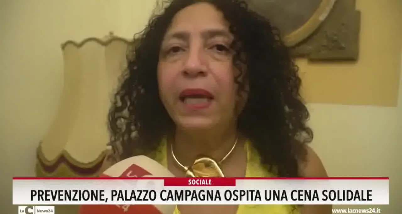 Prevenzione palazzo Campagna ospita una cena solidale