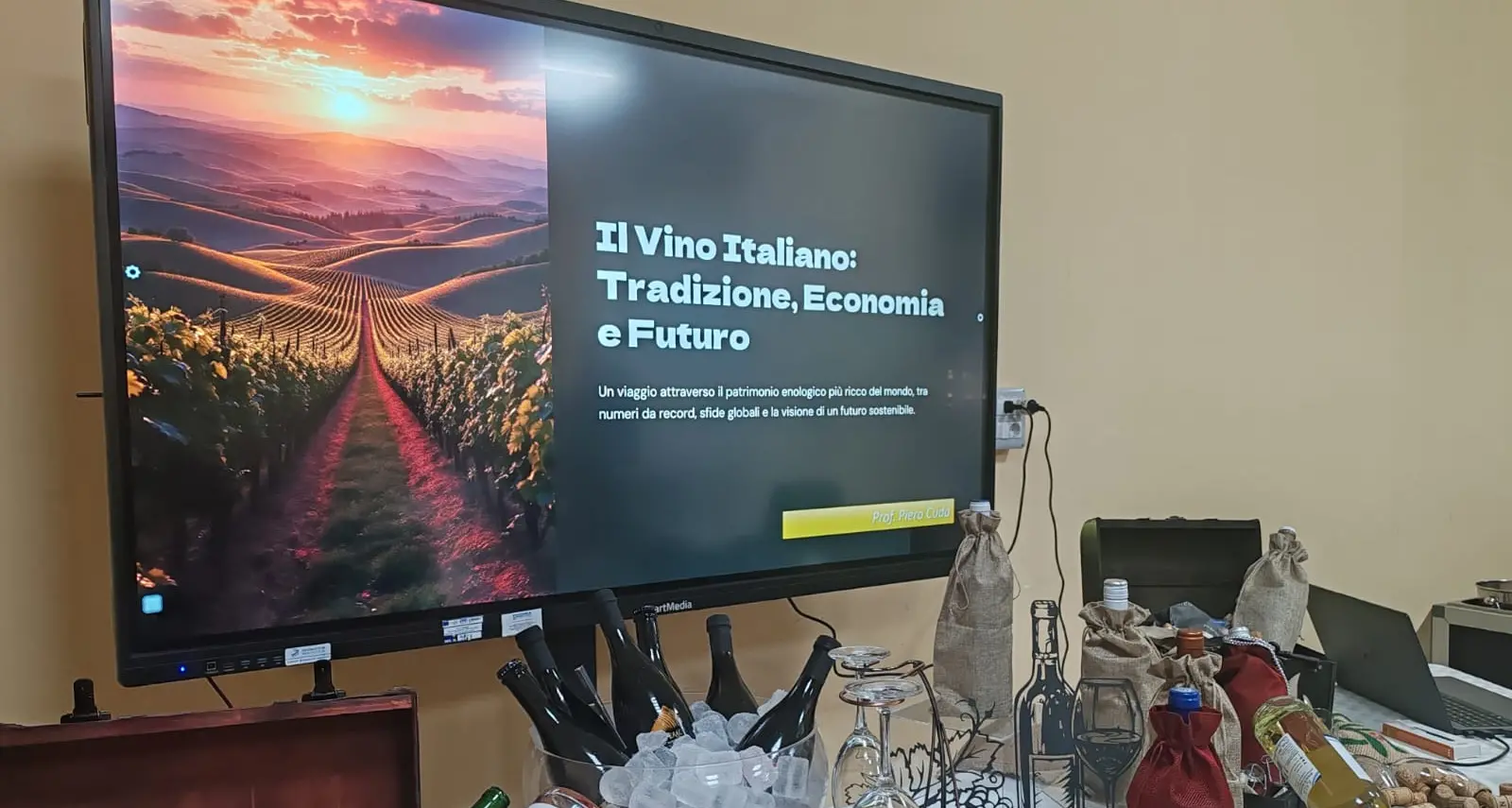 Tropea, all’alberghiero una masterclass sui vini “speciali”: studenti a lezione tra orange wine e nuove tendenze\n