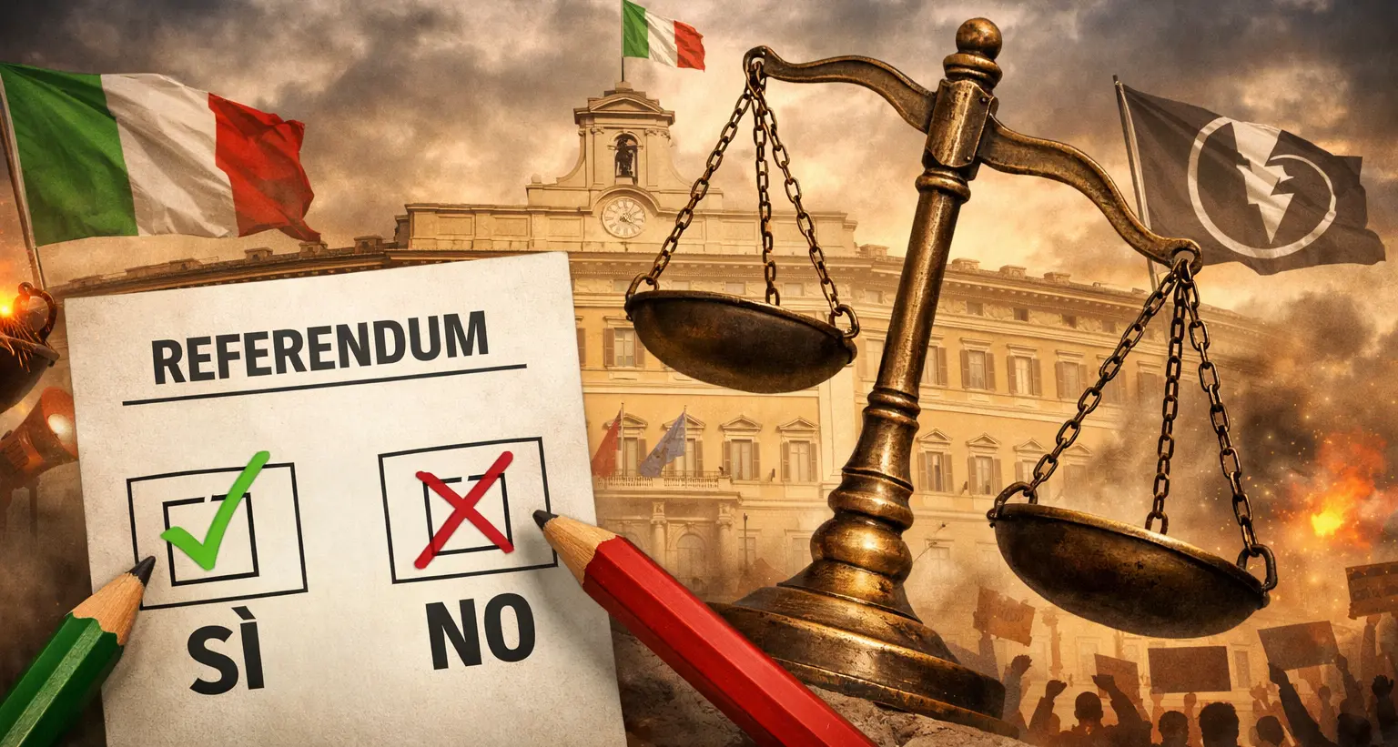 <p>Referendum sulla giustizia <span style=\"color:hsl(0, 75%, 60%);\">a colpi di reel</span>, così la politica senza contenuti trasforma il voto in un giudizio sul Governo</p>