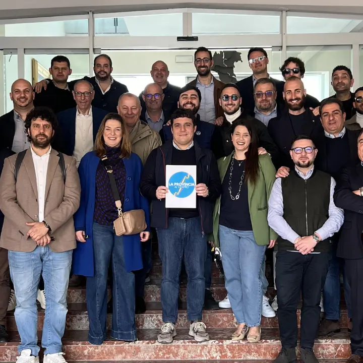 Elezioni provinciali Catanzaro, presentata la lista di Forza Italia: “La Provincia al Centro”