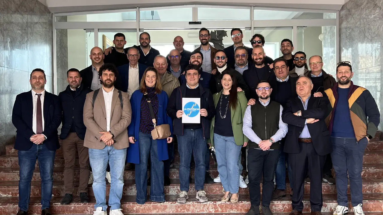 Elezioni provinciali Catanzaro, presentata la lista di Forza Italia: “La Provincia al Centro”