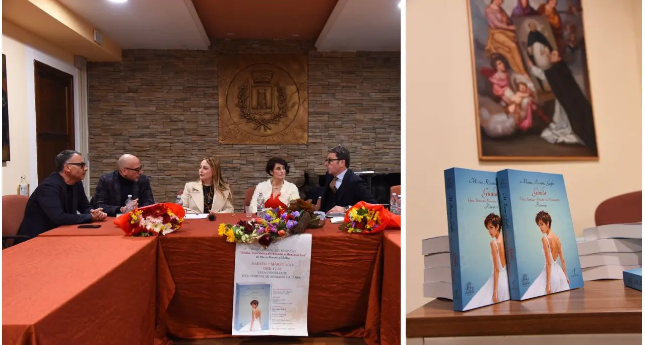 “Giulia - Una storia di incontri e metamorfosi”, a Soriano presentato il libro di Maria Rosaria Giofrè\n
