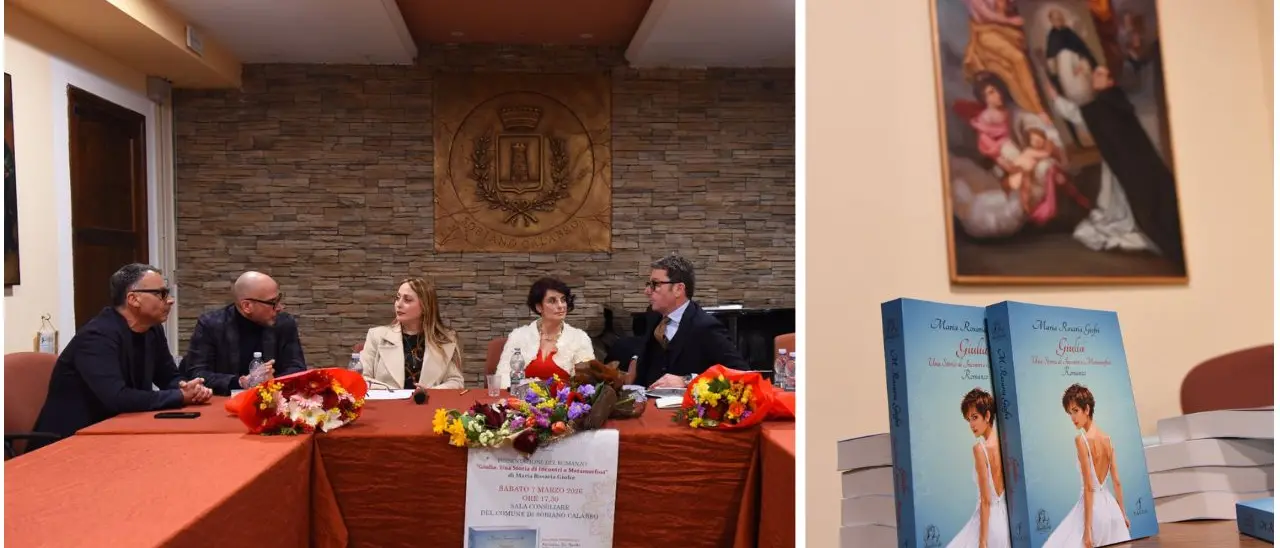 “Giulia - Una storia di incontri e metamorfosi”, a Soriano presentato il libro di Maria Rosaria Giofrè\n