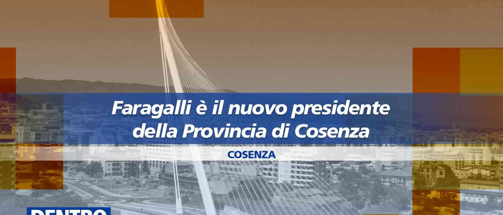 Un nuovo inizio per la Provincia di Cosenza: il neo eletto presidente Biagio Faragalli ospite a Dentro la Notizia\n