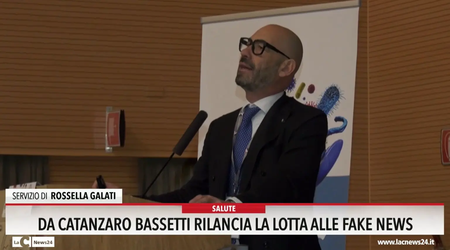 Da Catanzaro Bassetti rilancia la lotta alle fake news