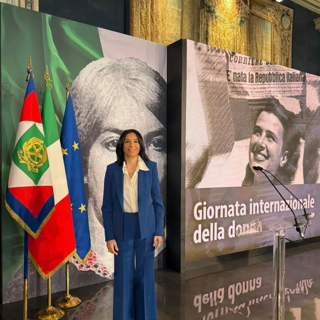 L’europarlamentare\u00A0Giusi Princi invitata al Quirinale per la Celebrazione della Giornata internazionale della donna\n