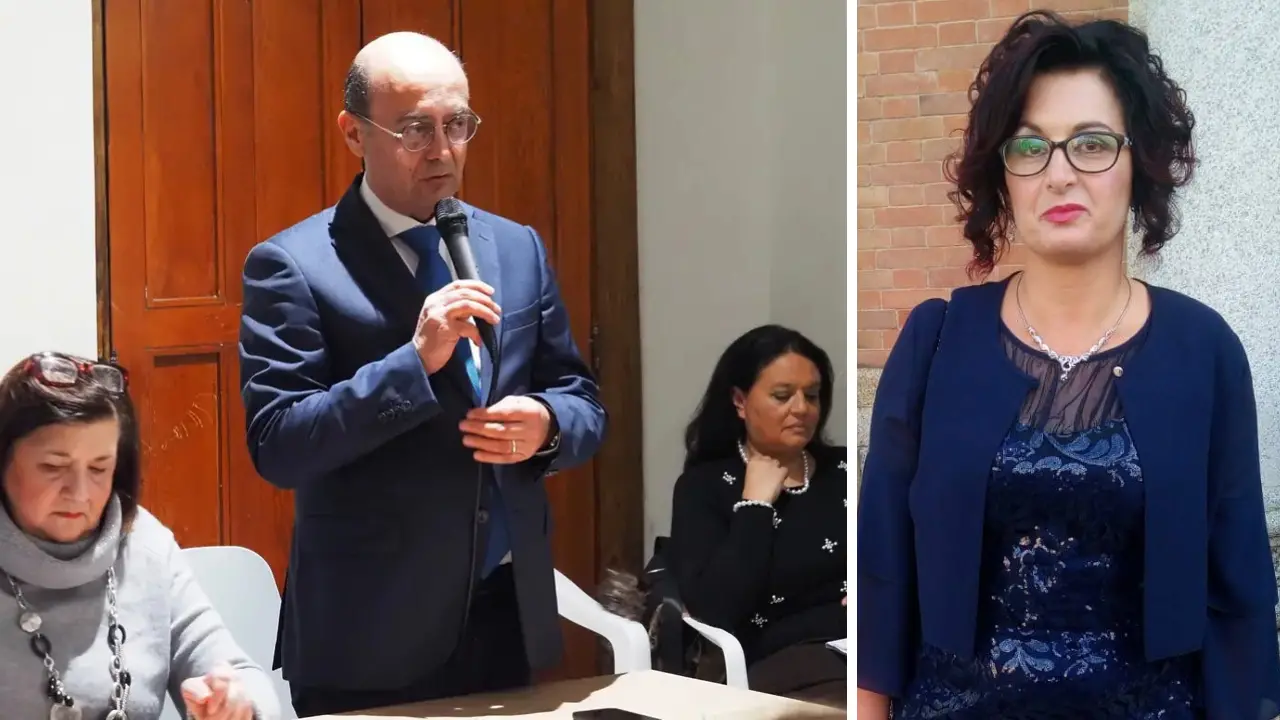 <p>Un momento dell'incontro, a destra Assunta Curr&agrave;</p>\\n