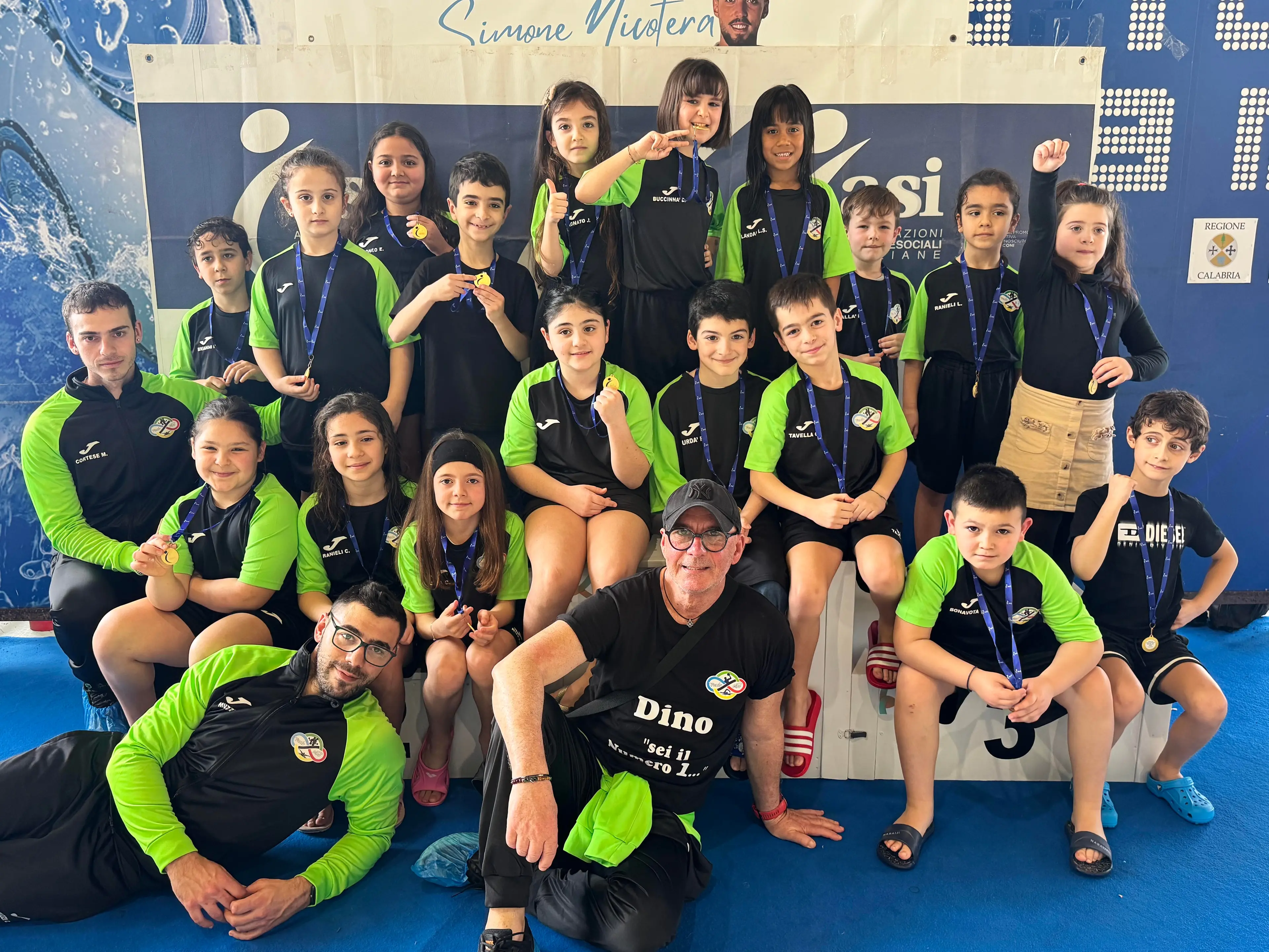 Nuoto, la Penta Vibo non si ferma più: a Lamezia quinto successo consecutivo nel circuito regionale ASI\n