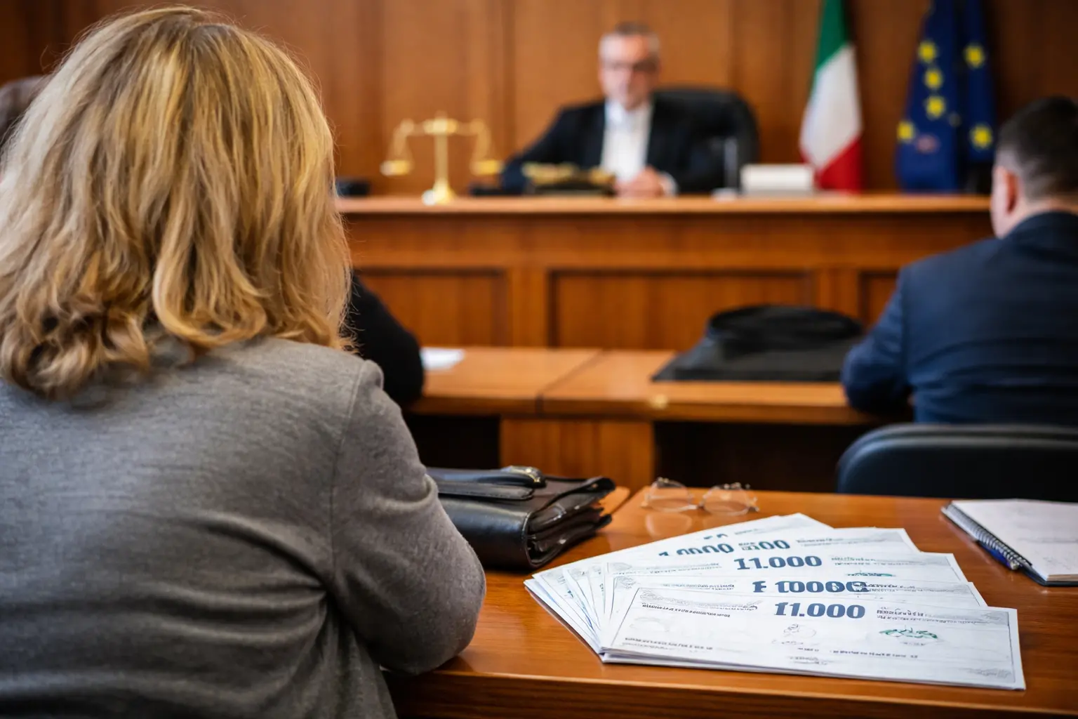 Regali all’amante con sei assegni da 10mila euro: il giudice annulla la donazione\n