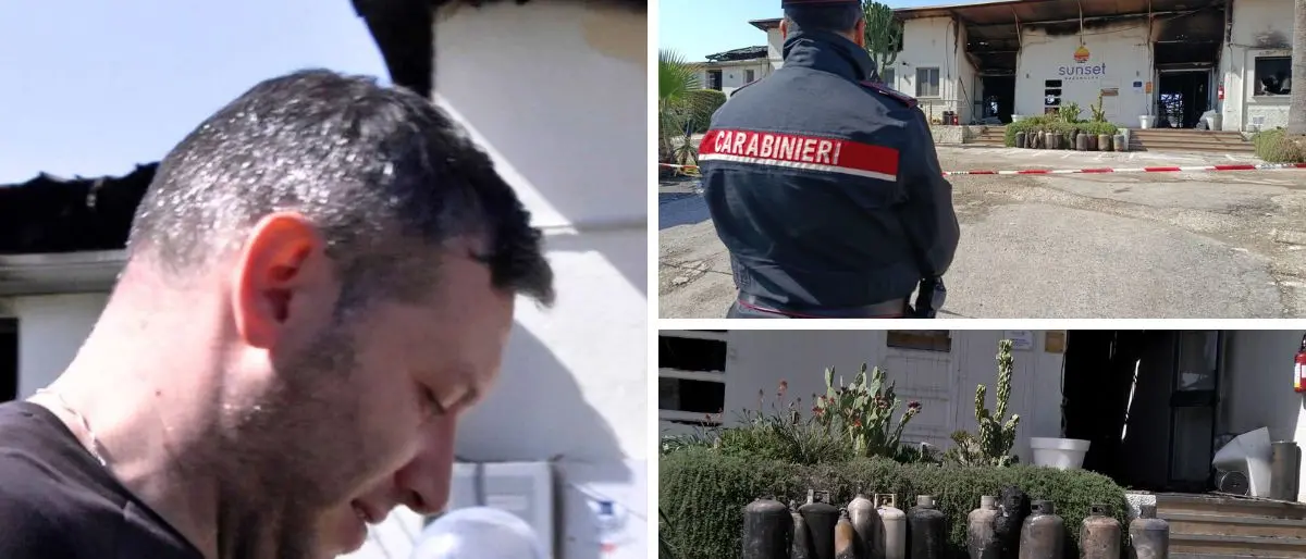 Incendio distrugge il Sunset Beach Club di Palmi: «Abbiamo visto il fumo e poi è stato l’inferno. Ma non ci arrendiamo»\n