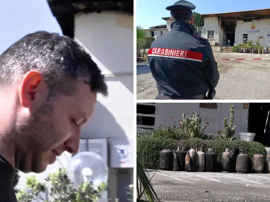 Incendio distrugge il Sunset Beach Club di Palmi: «Abbiamo visto il fumo e poi è stato l’inferno. Ma non ci arrendiamo»