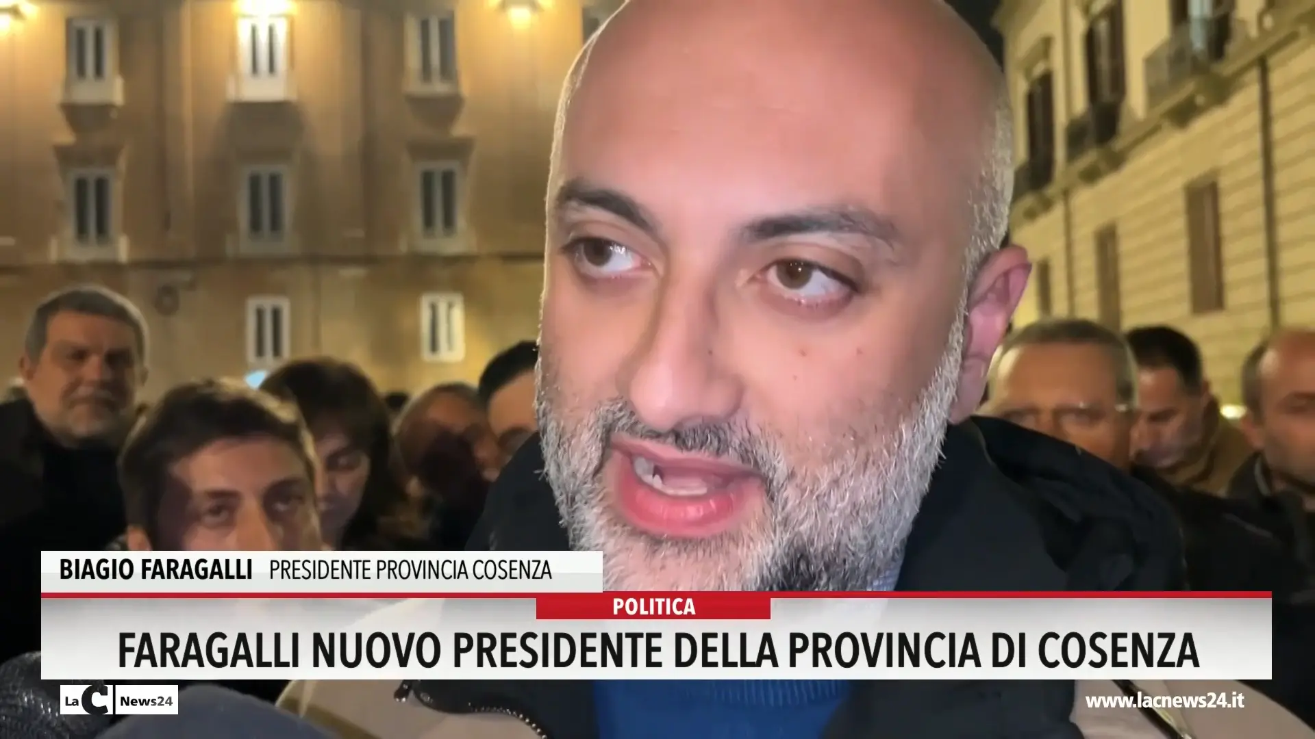 Faragalli nuovo Presidente della Provincia di Cosenza