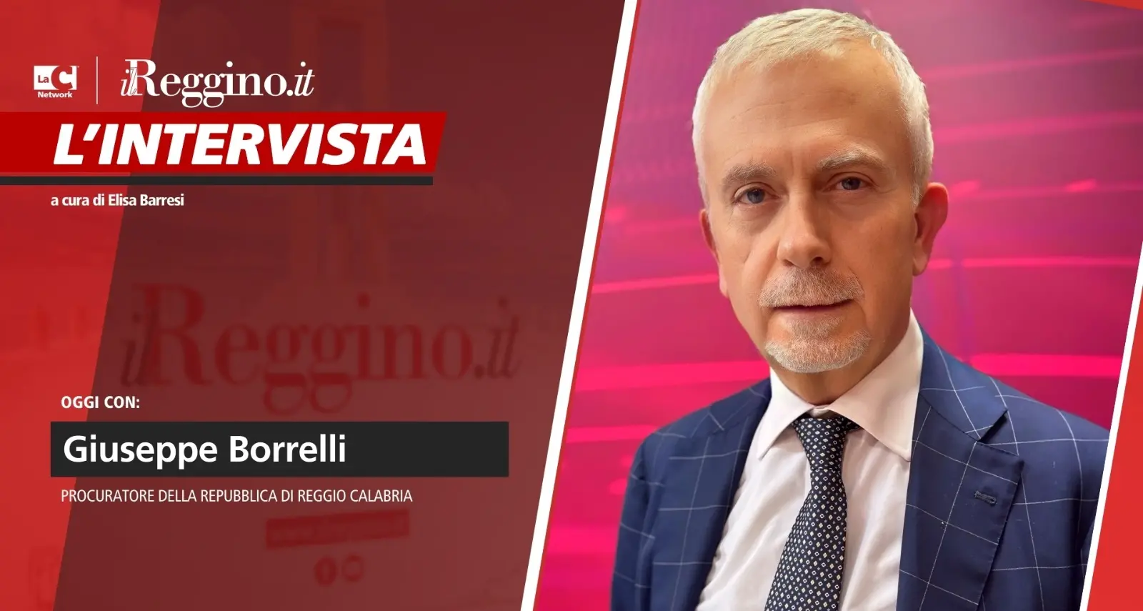 <p>Riforma della magistratura, il procuratore di Reggio Calabria <span style=\"color:hsl(0, 75%, 60%);\">Borrelli</span>: «Il Csm rischia di perdere il suo ruolo»</p>