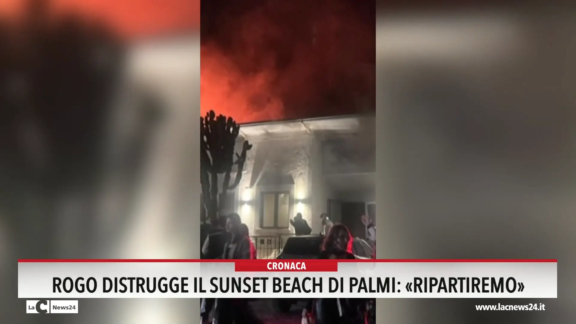 Rogo distrugge il Sunset Beach di Palmi: «Ripartiremo»