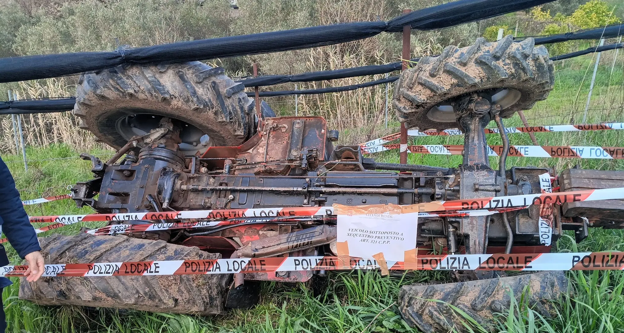 Rende, la Polizia Locale apre un'indagine dopo il ferimento del Carabiniere ad Arcavacata\n