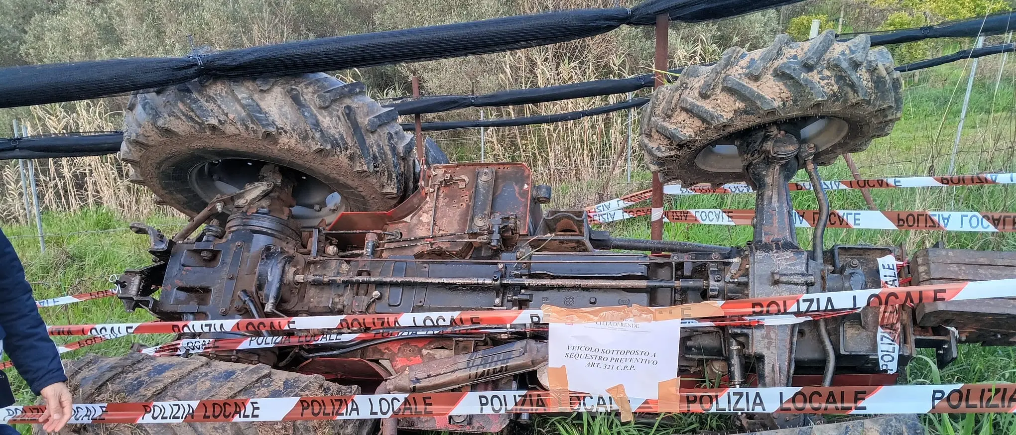 Rende, la Polizia Locale apre un'indagine dopo il ferimento del Carabiniere ad Arcavacata\n