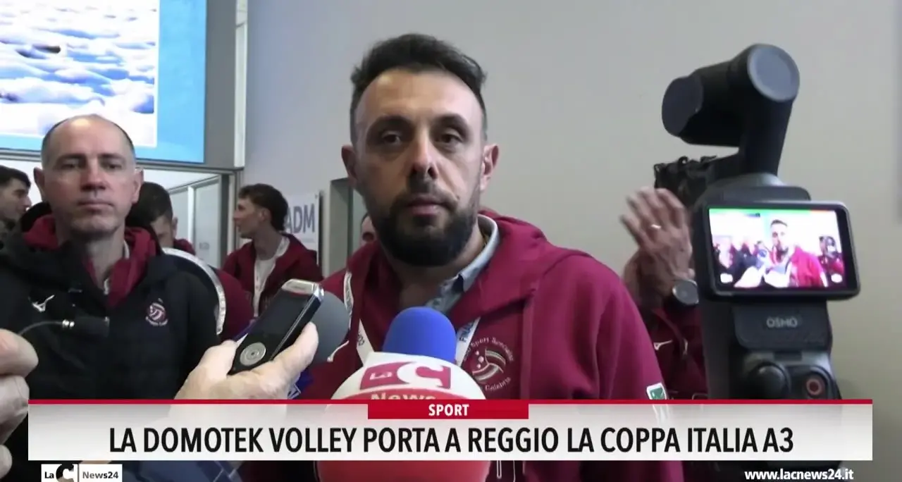 La Domotek Volley porta a Reggio la coppa Italia A3